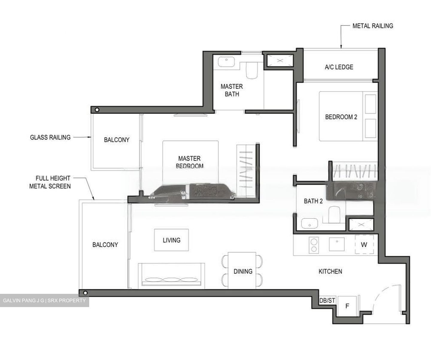 Parc Komo (D17), Apartment #464434111